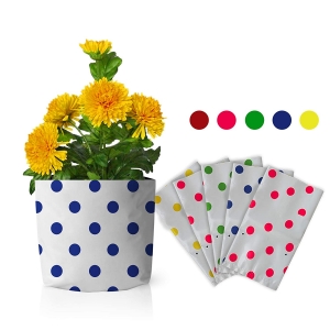 TrustBasket Plastic Grow Bag, Multicolour, 35cm x 20cm x 20cm, Set of 5